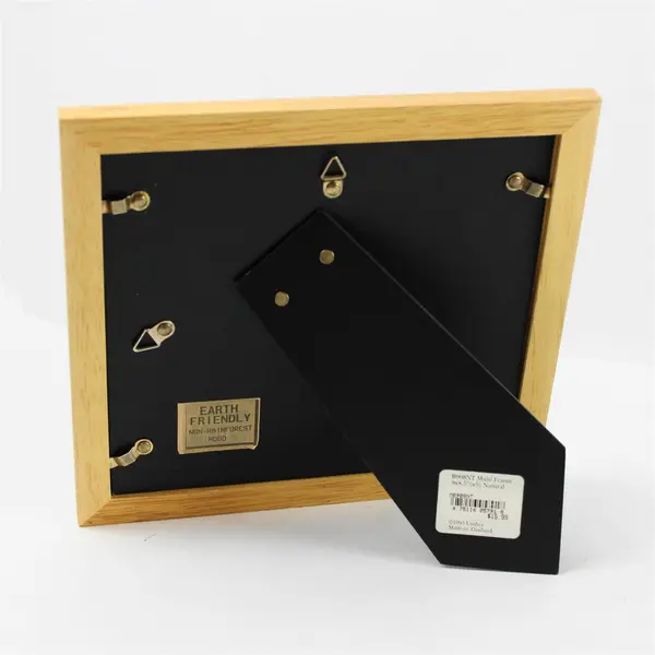 Multi-Frame Natural Wood Photo Frame Display Wall Mount Gallery Style