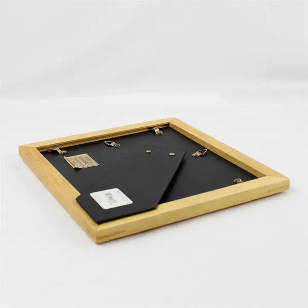 Multi-Frame Natural Wood Photo Frame Display Wall Mount Gallery Style