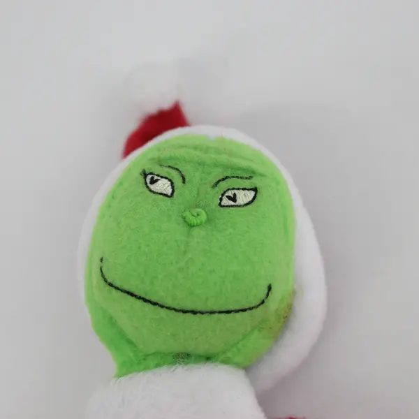 Dr Seuss Grinch in Santa Hat and Coat Outfit 9" Plush