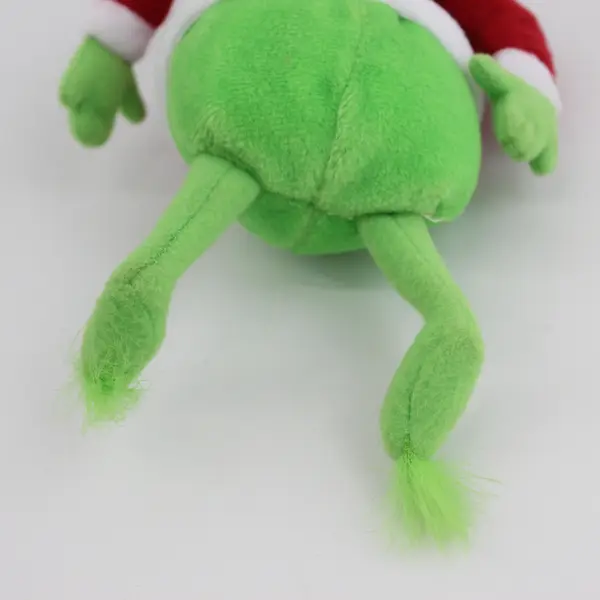 Dr Seuss Grinch in Santa Hat and Coat Outfit 9" Plush