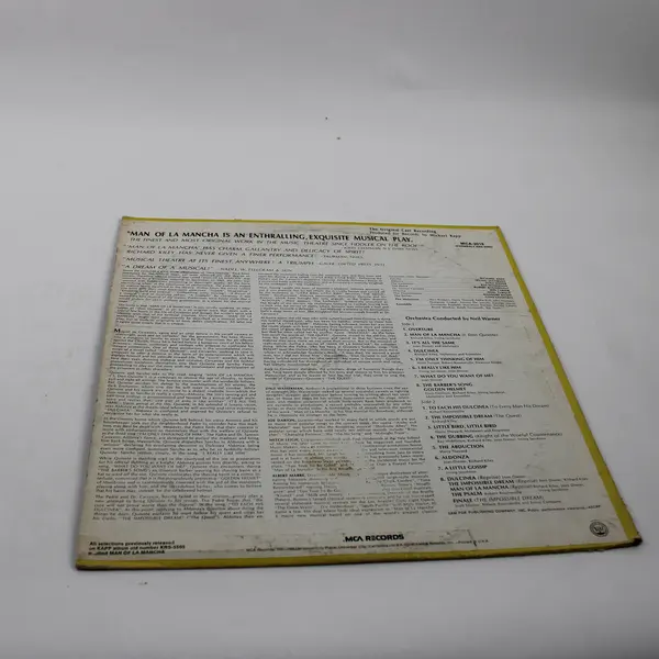 Man Of La Mancha Original Cast 12" Vinyl Record