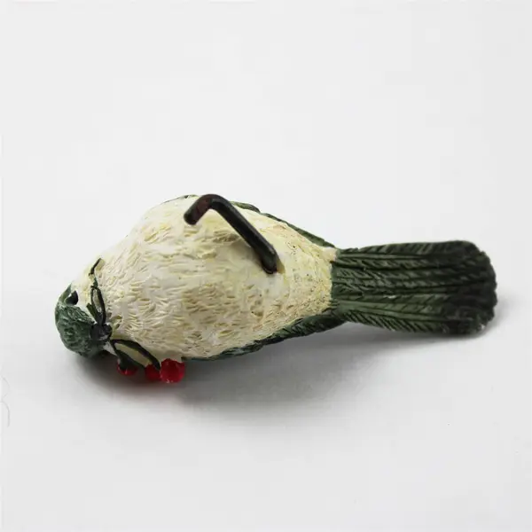 Lot of 2 Bird Figurines Collectible Birds Used Missing Leg