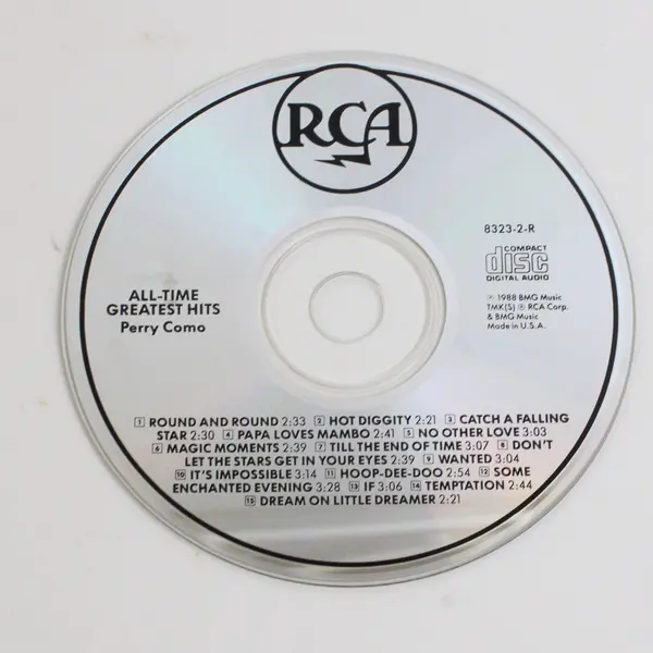 All-Time Greatest Hits CD, Perry Como 1976