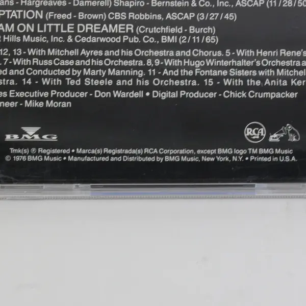 All-Time Greatest Hits CD, Perry Como 1976