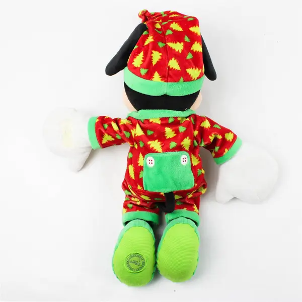 Disney Mickey Mouse 15in Collectible Plush Christmas Tree Pajamas
