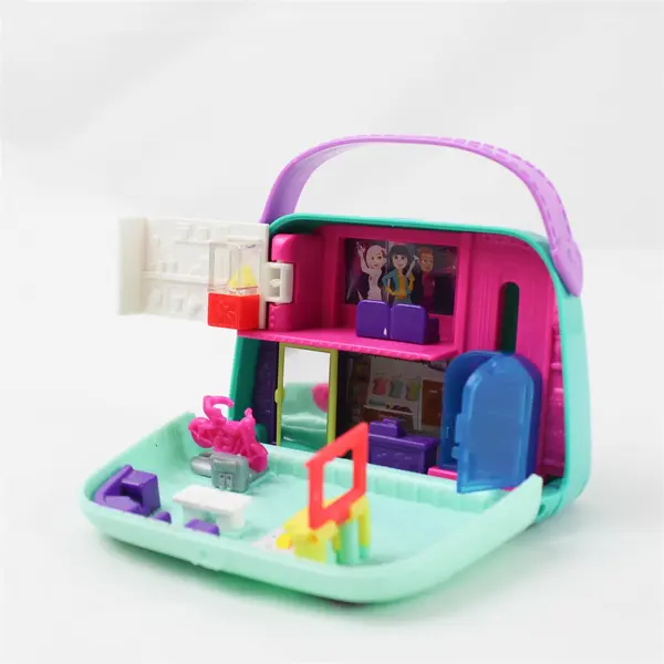 Polly Pocket Mini Mall Escape Compact Playset GCJ86 Broken Clasp