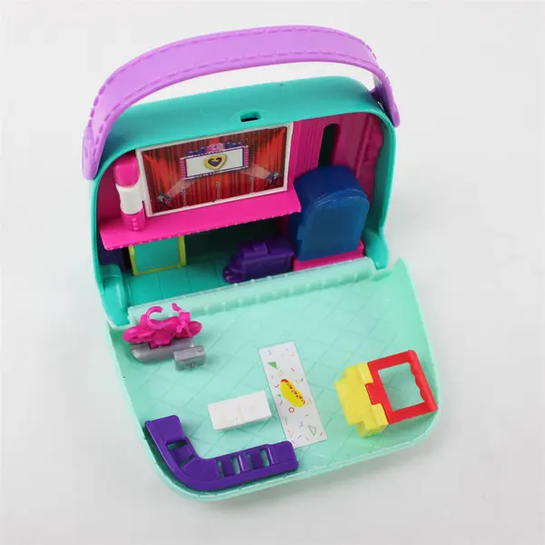 Polly Pocket Mini Mall Escape Compact Playset GCJ86 Broken Clasp