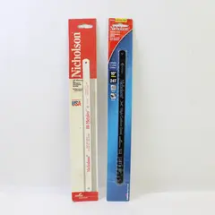 Lot of 2 Nicholson 10 inch Metaloy Hacksaw Blades White Black