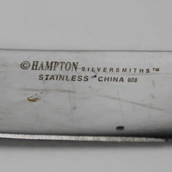 Lot of 4 Hampton Silversmiths Marguerite Pattern SS Dinner Knives 9" Good