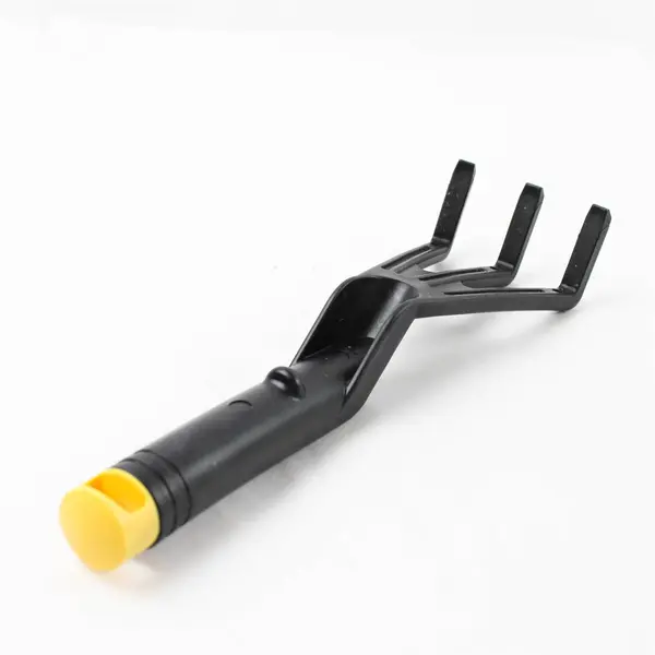 Lot of 3 Expert Gardener Plastic Cultivator Hand Rakes 11 in