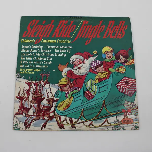 Sleigh Ride Jingle Bells Children’s Christmas Favorites 12" Vinyl Records