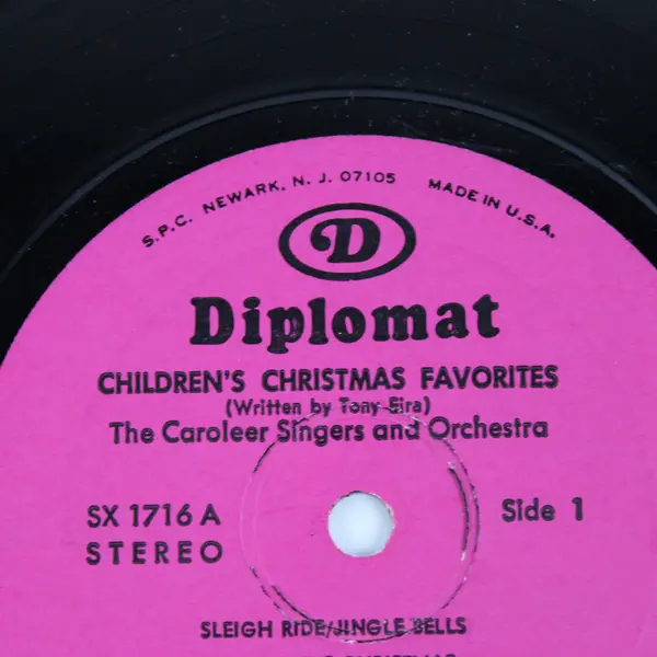 Sleigh Ride Jingle Bells Children’s Christmas Favorites 12" Vinyl Records