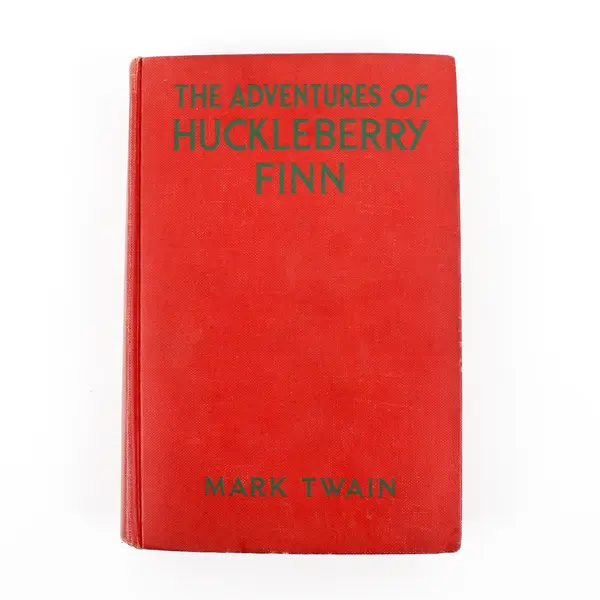 Antique 1918 The Adventures of Huckleberry Finn by Mark Twain Hardcover Good