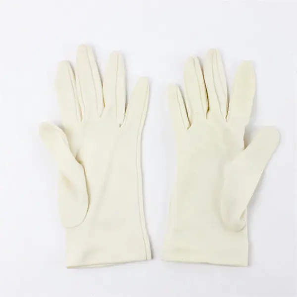 Vintage White Dress Gloves 8in Ladies Bridal Formal Costume