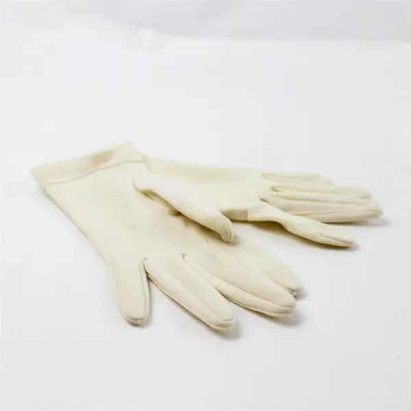 Vintage White Dress Gloves 8in Ladies Bridal Formal Costume