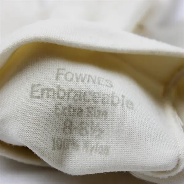 Vintage White Dress Gloves 8in Ladies Bridal Formal Costume