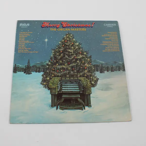 Merry Christmas! The Organ Masters, 12" Vinyl Record