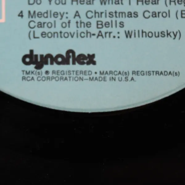 Merry Christmas! The Organ Masters, 12" Vinyl Record