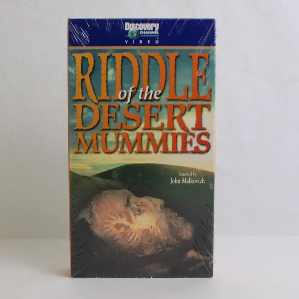 Riddle of the Desert Mummies VHS Tape, 1999 #12185 Discovery Channel, New/Sealed