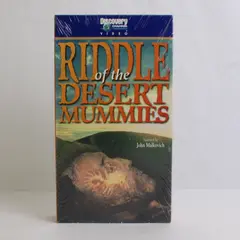 Riddle of the Desert Mummies VHS Tape, 1999 #12185 Discovery Channel, New/Sealed