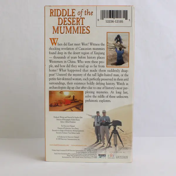 Riddle of the Desert Mummies VHS Tape, 1999 #12185 Discovery Channel, New/Sealed