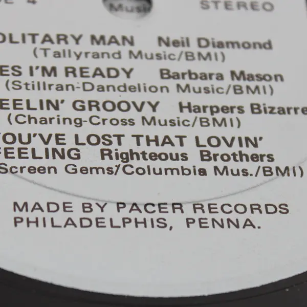 93/KHJ Sound of the Sixties 1970 2LP Gatefold Compilation 30 Songs Pacer