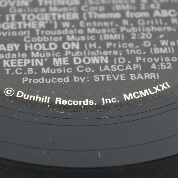 The Grass Roots- More Golden Grass- 12" Vinyl Record