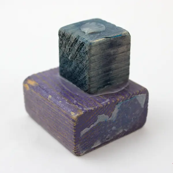 Lot of 20 Wooden Blocks Preschool Stacking Building Blocks