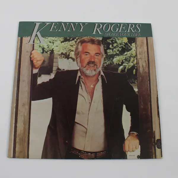 Kenny Rogers Share Your Love 12" Vinyl Record