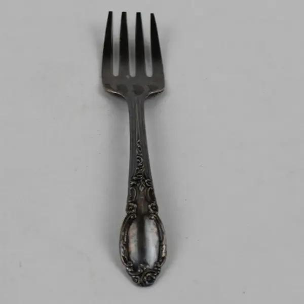Oneida Silver Enchantment Pattern (Silverplate) Flatware Baby Fork 4.5" Long