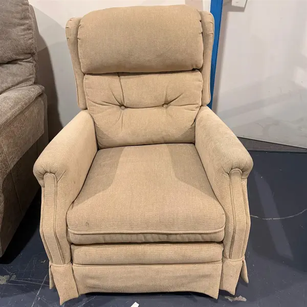 Best Chairs Inc Beige Recliner Best Brothers Model- Local Pickup Only
