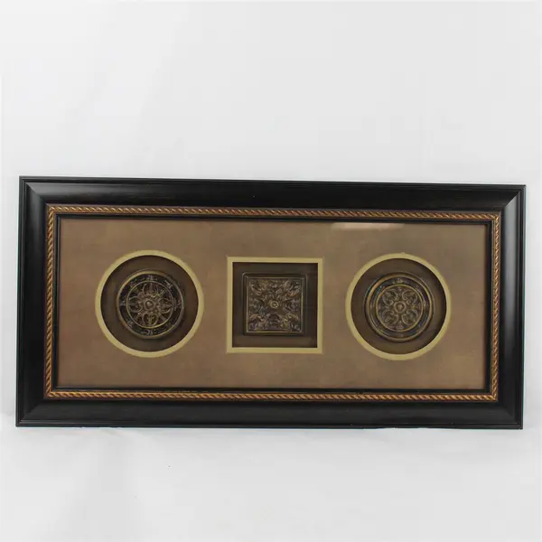 3 Metal Plaques Wall Art Metal Wall Decor 23.5 x 11.25 in