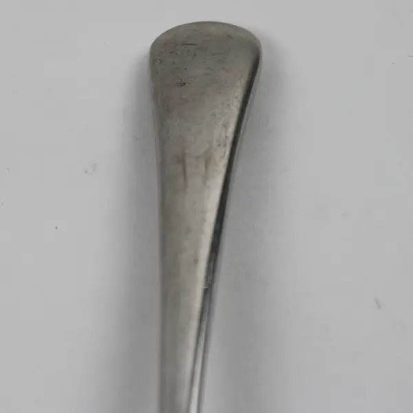 Lot of 4 Oneida Silver Chandler Glossy 18/10 SS Sugar Shell Spoons 6.25" Good