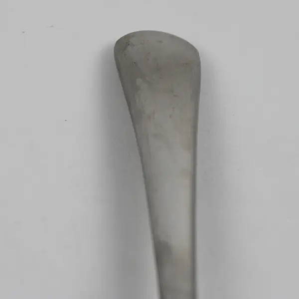 Lot of 2 Oneida Silver Chandler Brushed 18/10 SS Sugar Shell Spoons 6.25" HTF