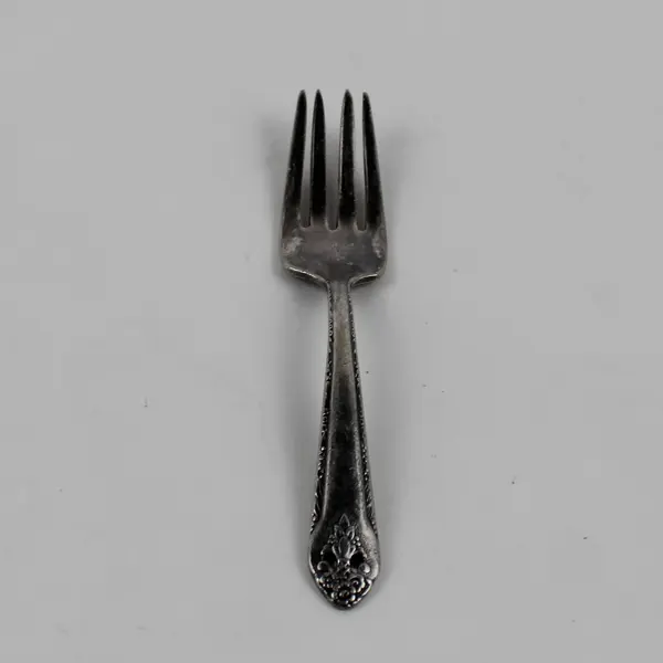 Homes & Edwards Lovely Lady Pattern (Silverplate) Flatware Baby Fork 4.5" Long