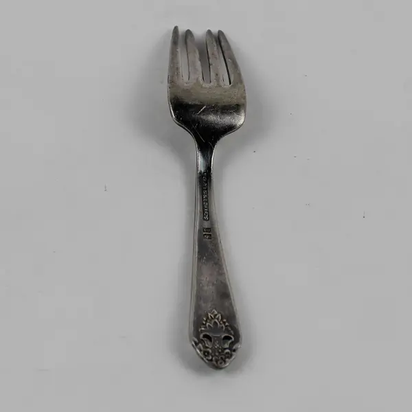 Homes & Edwards Lovely Lady Pattern (Silverplate) Flatware Baby Fork 4.5" Long