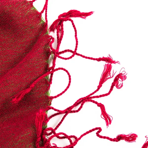 Red Brown Gold Scarf Lightweight Wrap 66 x 25.5 in