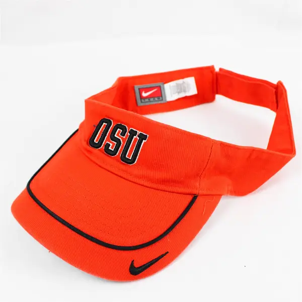 Lot of 3 Adjustable Hats - Black Aloha Baseball Cap + OSU & Geico Visors