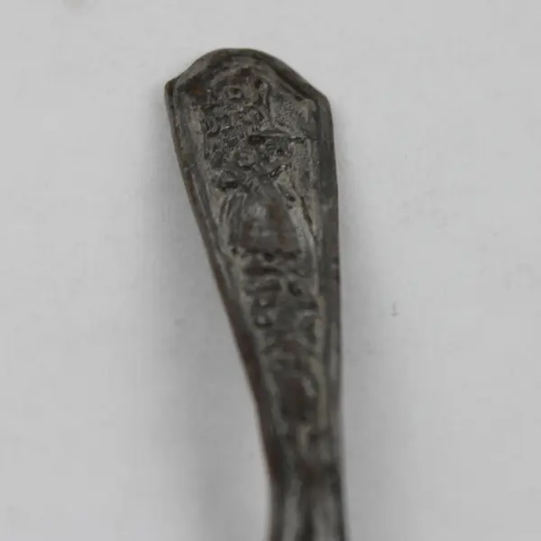 Unbranded Little Bo Peep Pattern Flatware Alphabet Baby Fork 4.25" Long