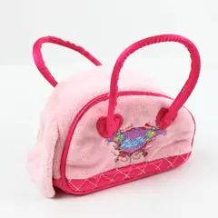 Zhu Zhu Pets Pink Carrier w/ Dark Pink Trim