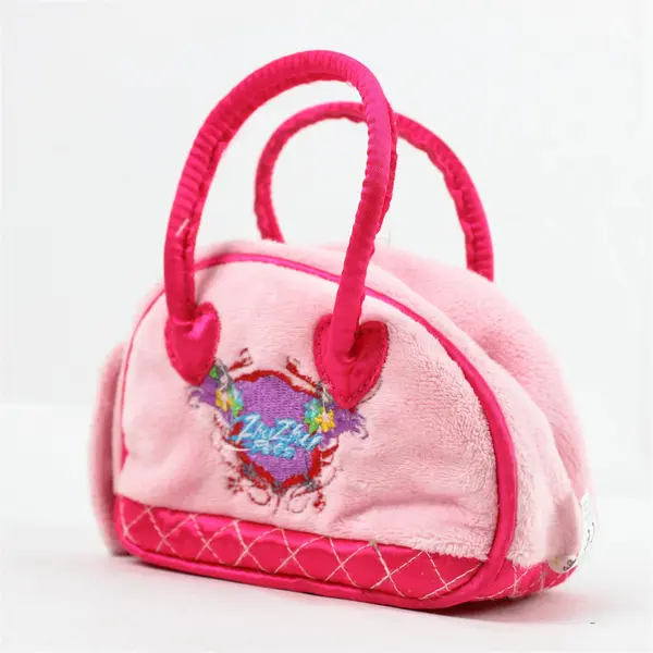 Zhu Zhu Pets Pink Carrier w/ Dark Pink Trim