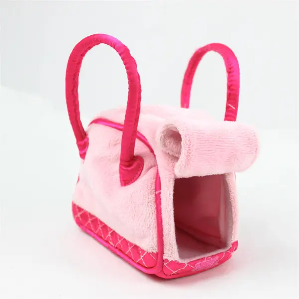 Zhu Zhu Pets Pink Carrier w/ Dark Pink Trim