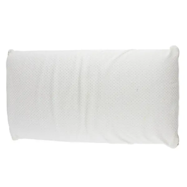 Serta Foam Solid White Color Queen Sized Pillow With Matching Cover 16" x 31"