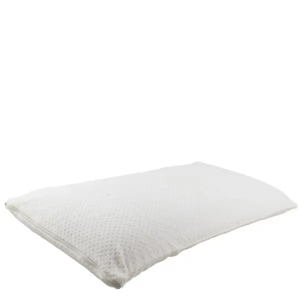 Serta Foam Solid White Color Queen Sized Pillow With Matching Cover 16" x 31"