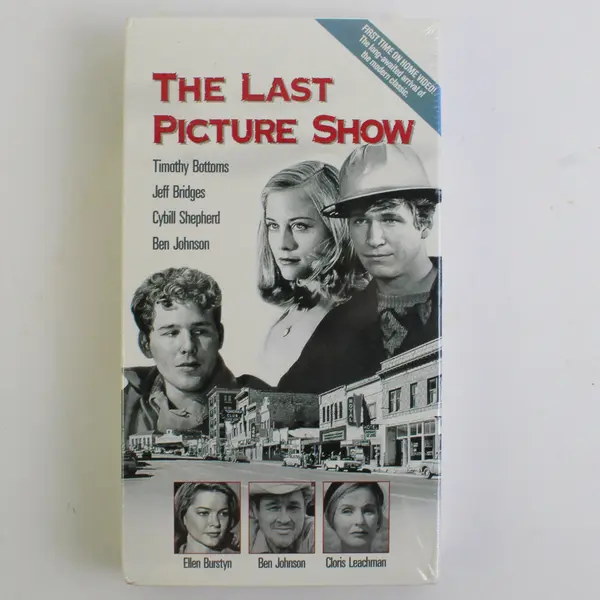 The Last Picture Show VHS Tape 1990, New/Sealed 