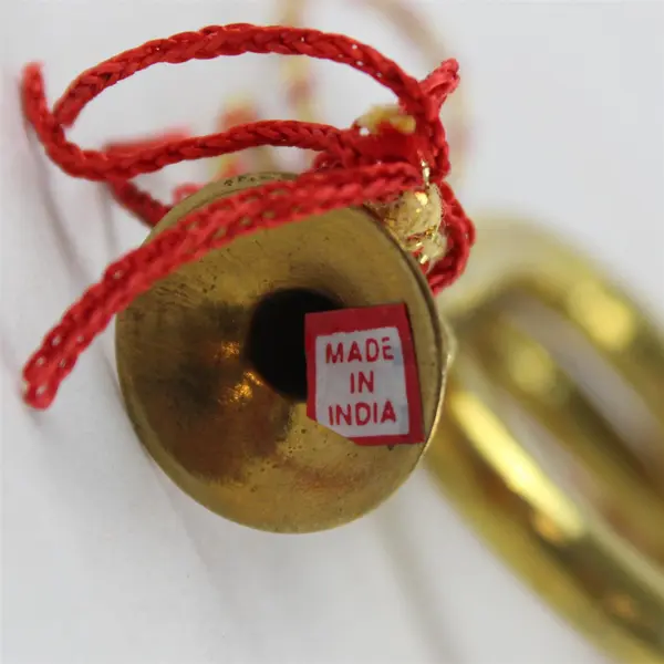 Lot of 6 French Horn Ornaments Musical Holiday Crafts DIY