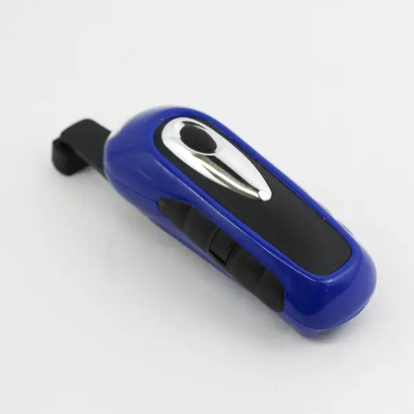 Cobalt Blue Emergency Wind Up Flashlight