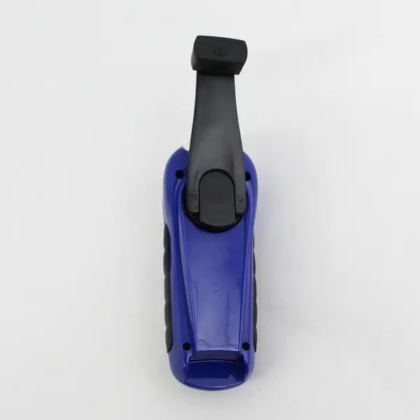 Cobalt Blue Emergency Wind Up Flashlight