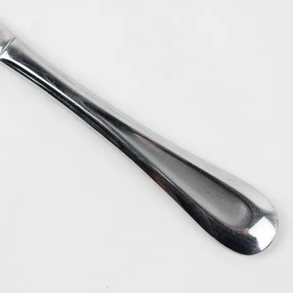 Lot of 7 Oneida Silver Satin Sand Dune Pattern SS Solid Dinner Knives 9.25" Good