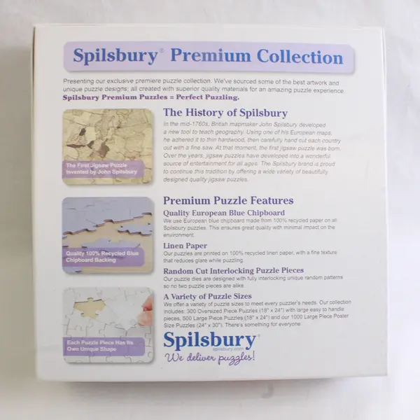 Spilsbury 500-Pc. Country Station Jigsaw Puzzle, 18"x24" Complete